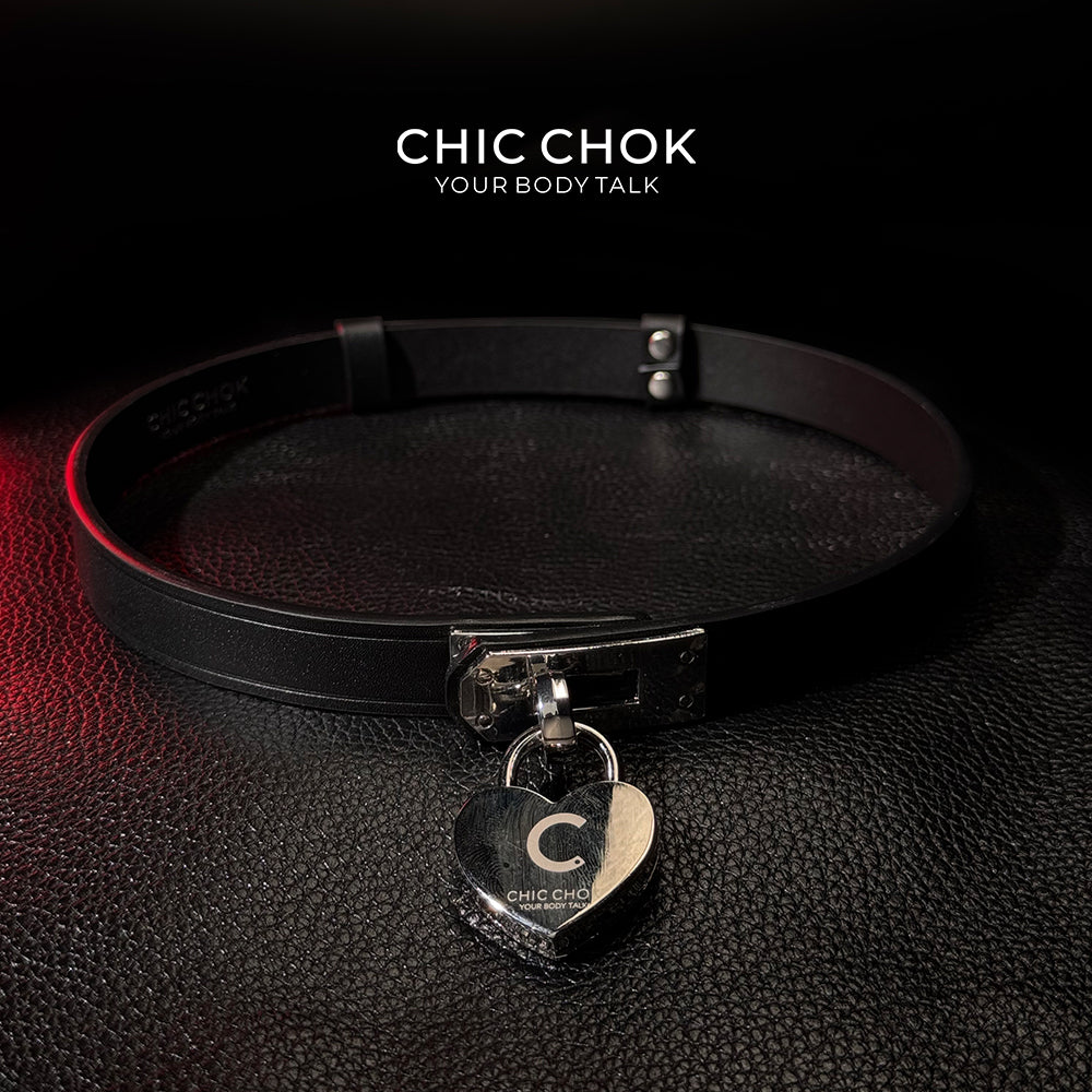 CHICCHOK [The Minimalism] - Classic Front Closure Customize Non-adjustable Fashion Choker