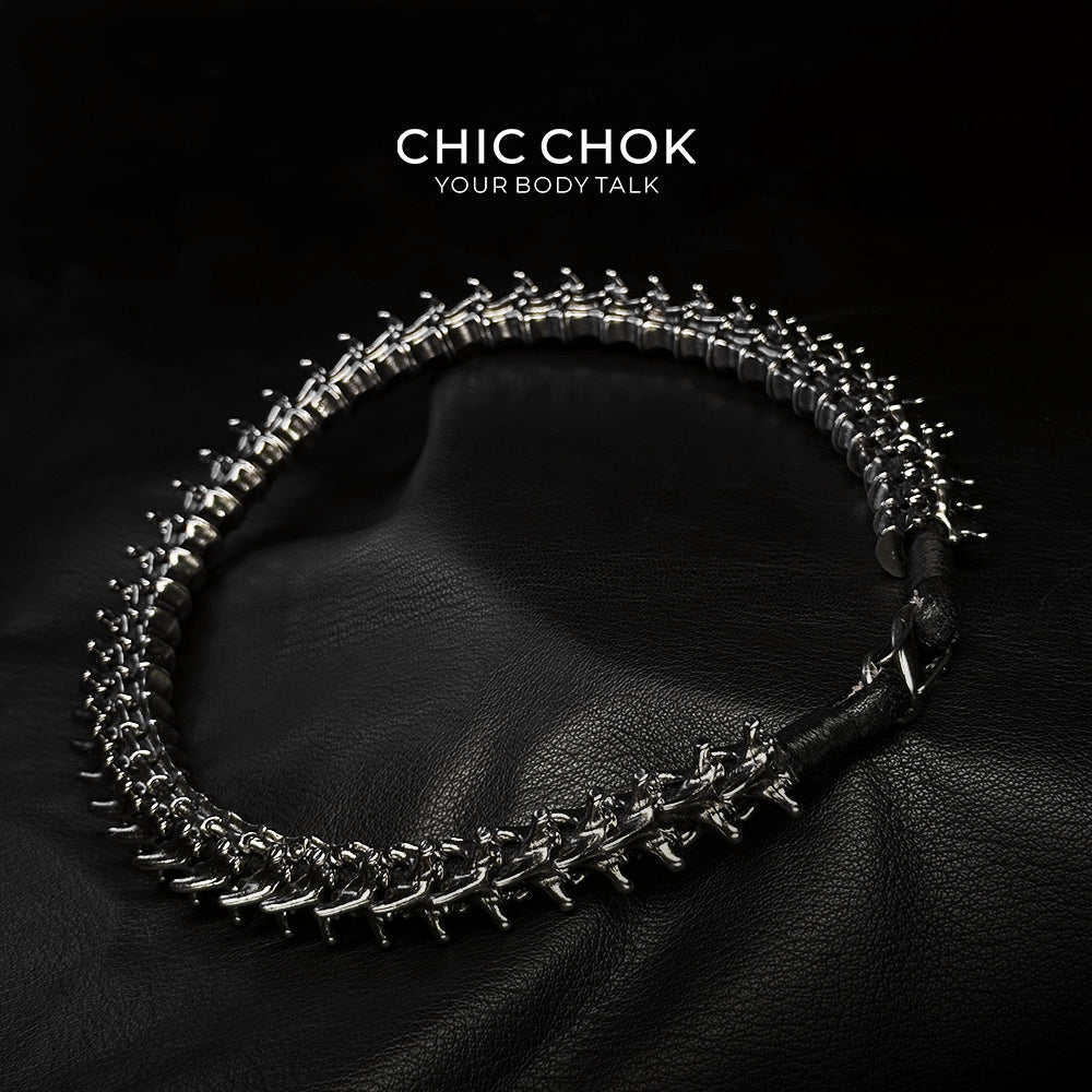 Embrace the Bold: A Deep Dive into ChicChok's Exaggerated Spiked Necklace