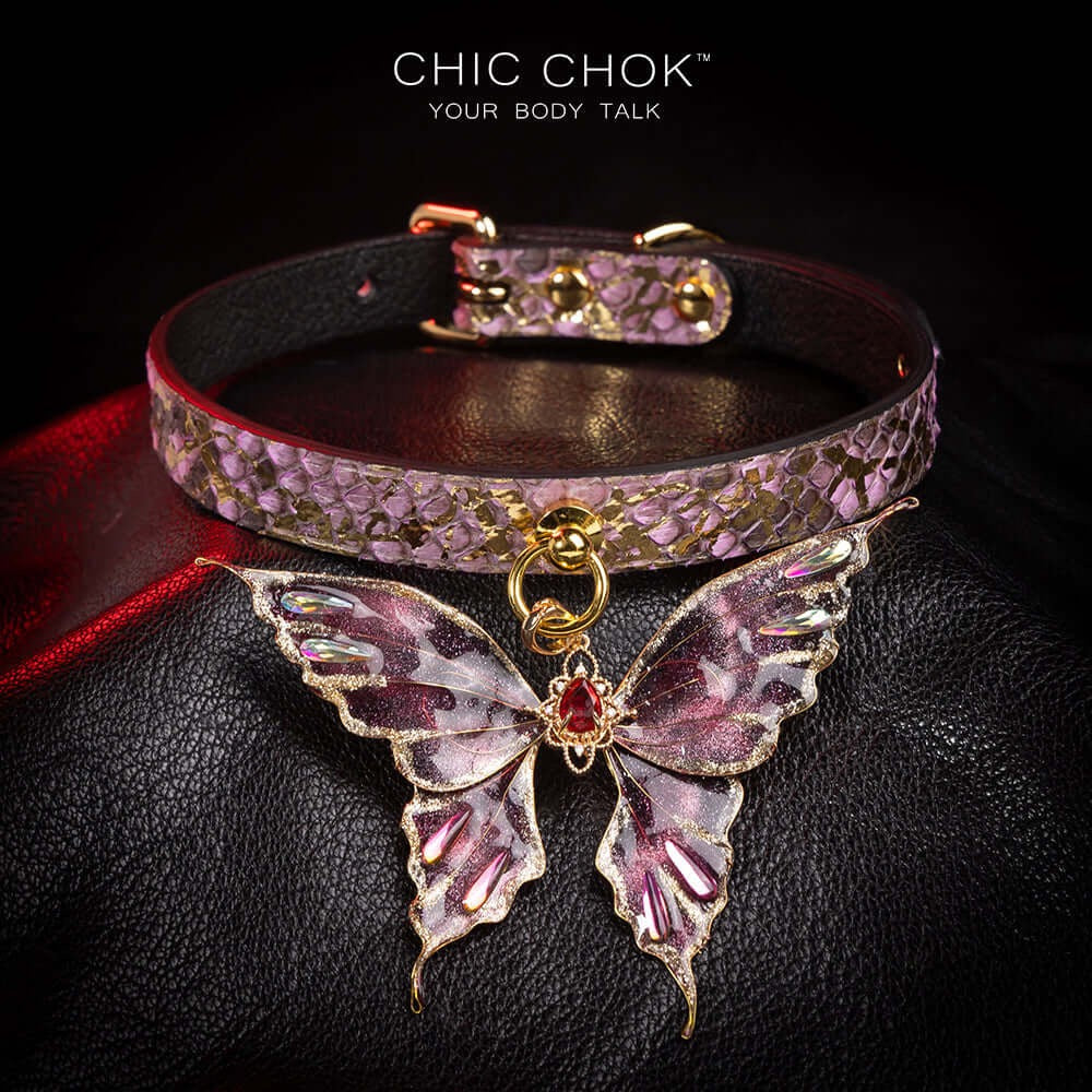 Elevate Your Style with the chicchok Customizable Butterfly Choker