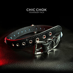 CHIC CHOK [Azure Wish] Atlantis Sapphire Neck Ring - Mystery and Luxury