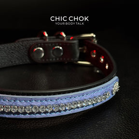 CHIC CHOK [Azure Wish] Atlantis Sapphire Neck Ring - Mystery and Luxury