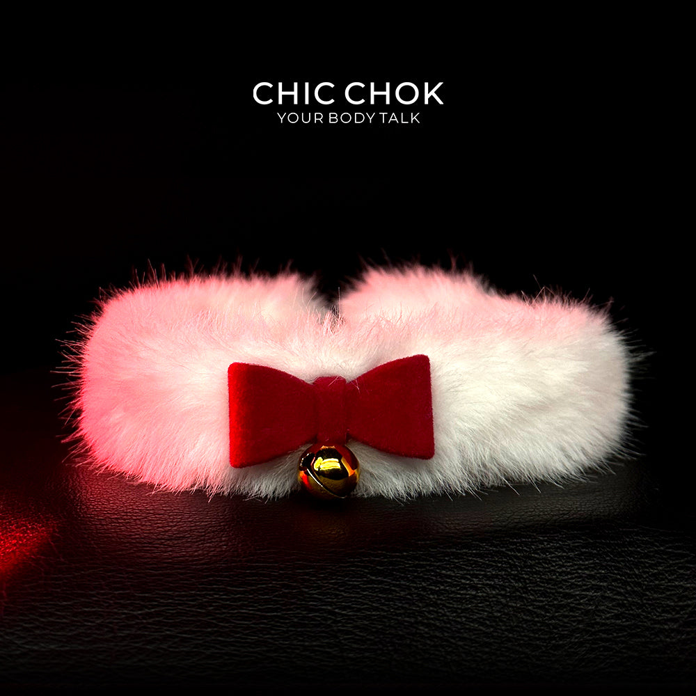 CHICCHOK [Snow Dolly] Christmas Special – Red Bow with Gold Bell