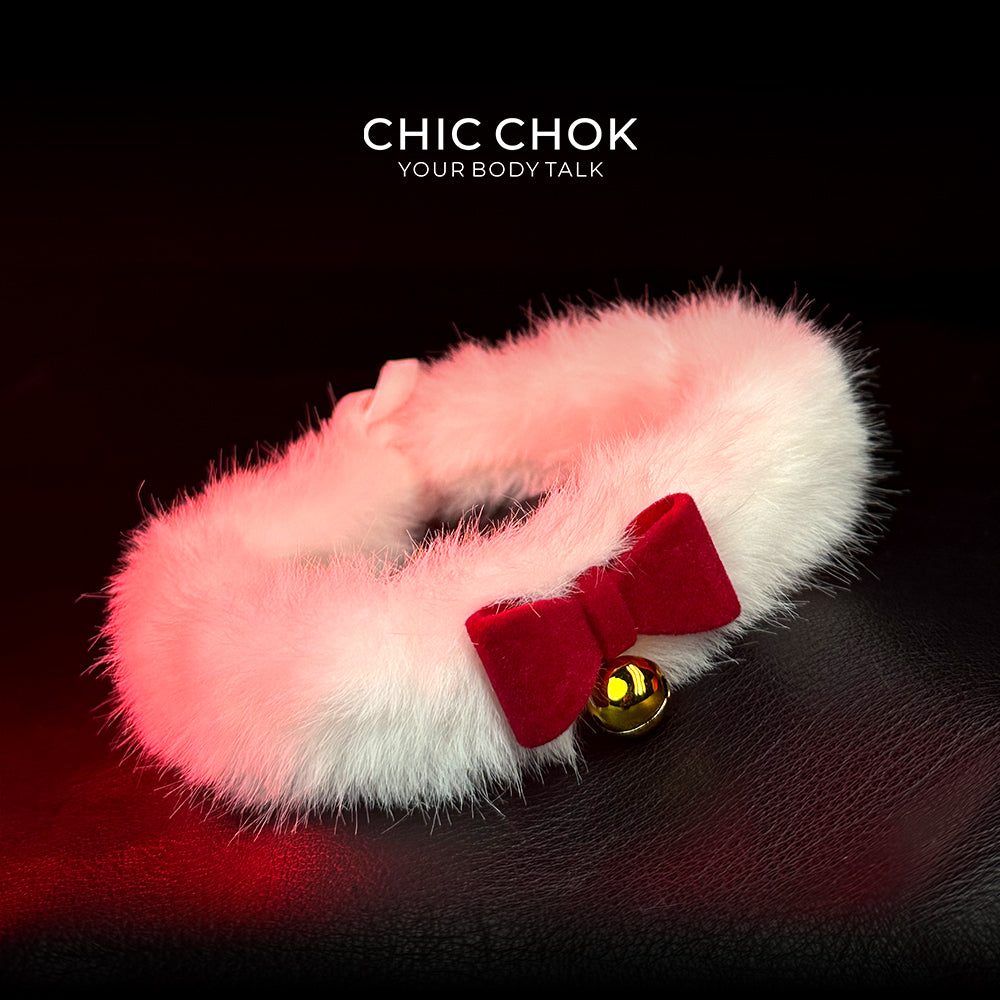 CHICCHOK [Snow Dolly] Christmas Special – Red Bow with Gold Bell