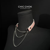 CHICCHOK [Breathless] Pulling Fashion and Fun Choker Pink