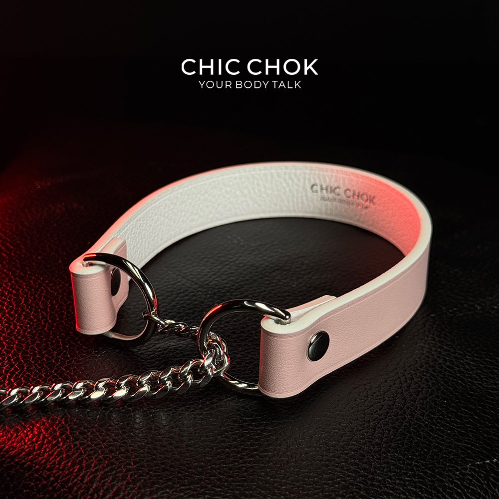 CHICCHOK [Breathless] Pulling Fashion and Fun Choker Pink