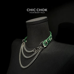 CHICCHOK [Breathless] Pulling Fashion and Fun Choker Christmas Limited Edition