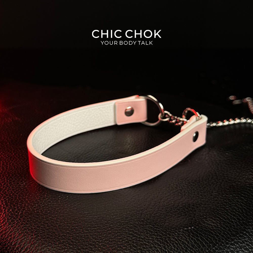 CHICCHOK [Breathless] Pulling Fashion and Fun Choker Pink