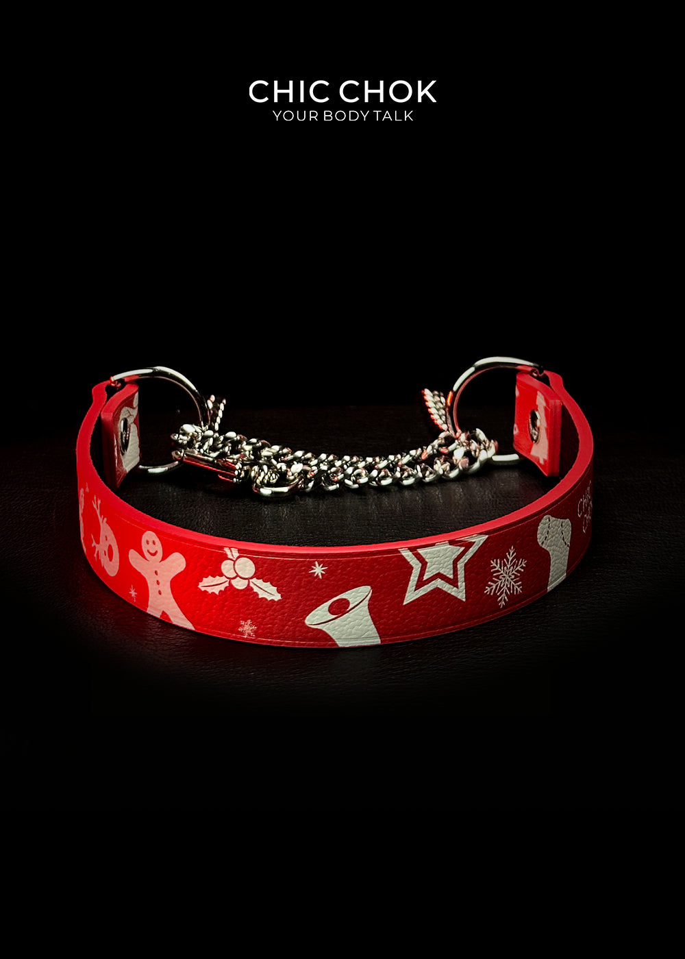 chicchok Breathless Christmas Limited Edition collar ,christmas gift